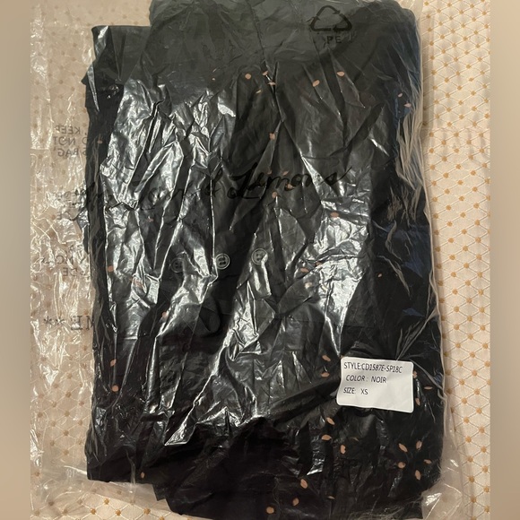 For Love & Lemons Eyelet Swing Black Dress Extra Small NWT - Picture 14 of 15